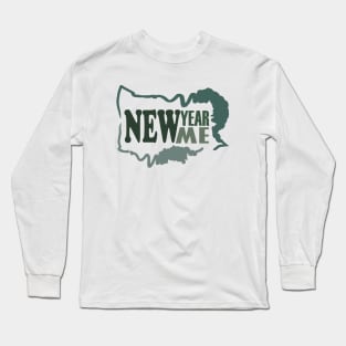 New Year New Me!!happy new year 2024 Long Sleeve T-Shirt